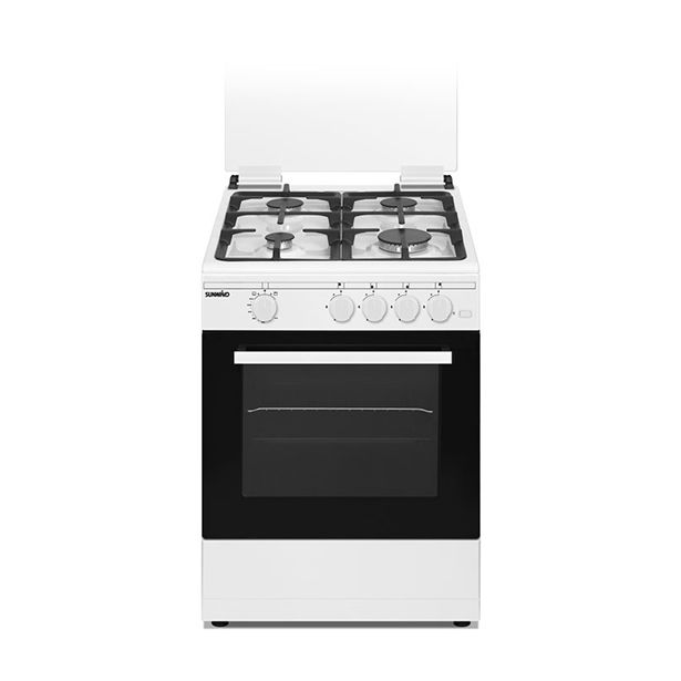 Kaasuliesi Sunwind Chef 60 Pro, 60cm, valkoinen