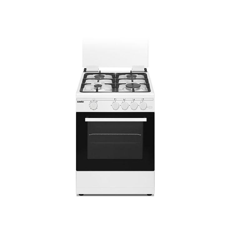 Kaasuliesi Sunwind Chef 60 Pro, 60cm, valkoinen