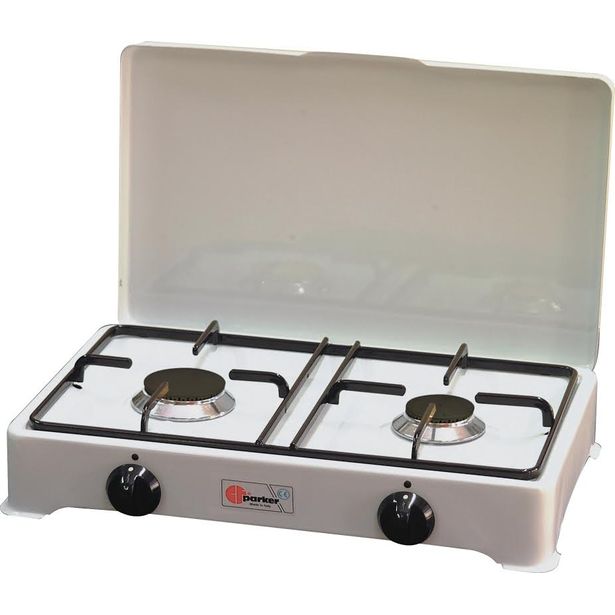 Kaasuliesitaso Parker, 3,5kW kahdella polttimolla, Verkkokaupan poistotuote