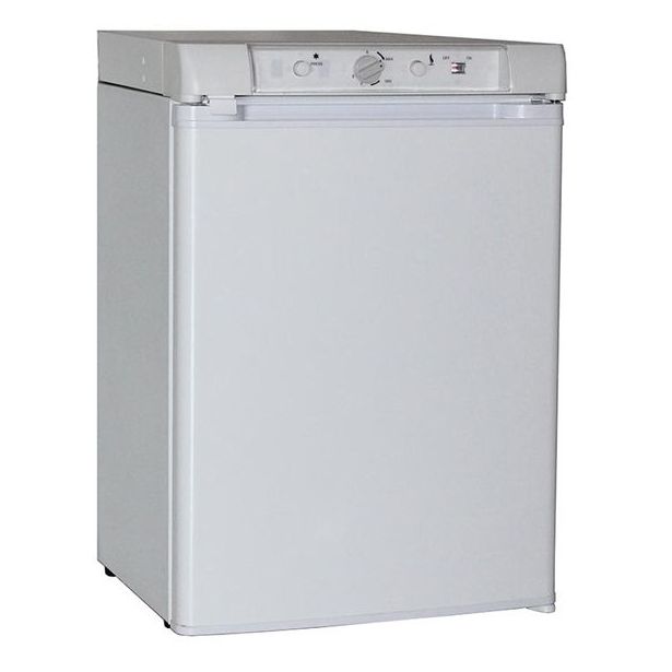 Kaasujääkaappi Sunwind Ventus 60TC, 48cm, valkoinen