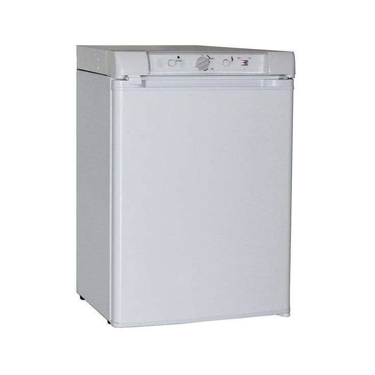 Kaasujääkaappi Sunwind Ventus 60TC, 48cm, valkoinen