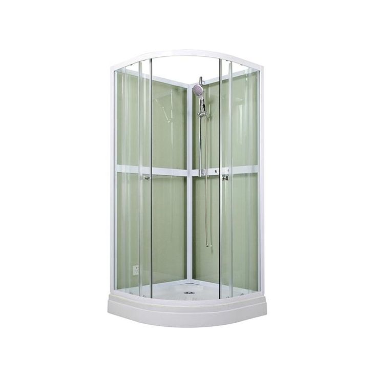 Suihkukaappi Sunwind Aurora Round, 80x80x195cm