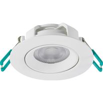 Alasvalo Sylvania SylSpot Neos, Ø87mm, upotettava, 3000K, 4.8W, 400lm, valkoinen, 3kpl pakkaus