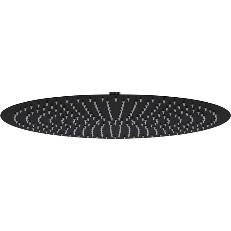Sade suihkupää ruostumaton teräs 50 cm pyöreä musta