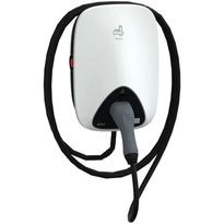Sähköauton latausasema Schneider Electric EVlink Home, 7.4kW, 1x32A, Type2, kiinteä kaapeli 5m, sisäänrakennettu RDC-DD 6mA tasavikavirran tunnistus