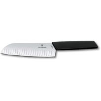 Santoku-kokkiveitsi Victorinox Swiss Modern, 17cm, musta