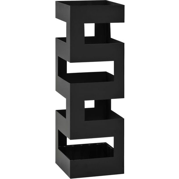 Sateenvarjoteline tetris teräs musta_1
