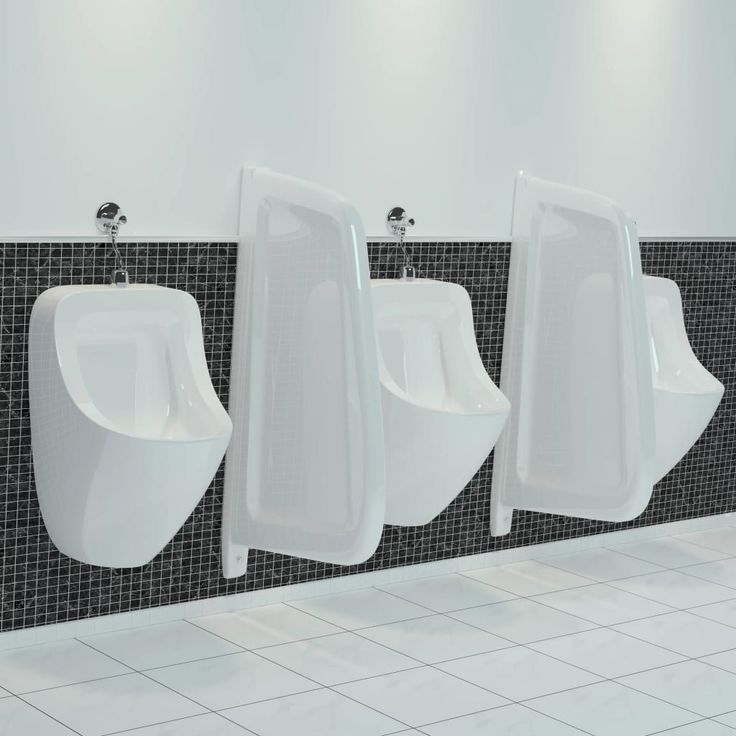 Seinään kiinnitettävä pisuaarin näkösuoja keraaminen