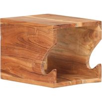 Seinään kiinnitettävä polkupyöräteline 35x25x25cm akaasiapuu