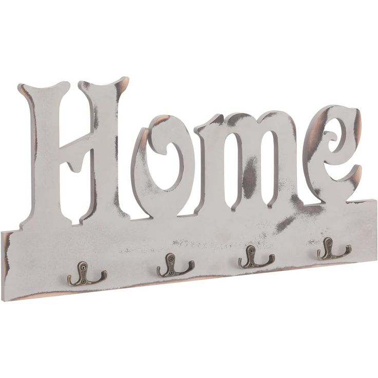 Seinälle kiinnitettävä naulakko home 50x23 cm_1