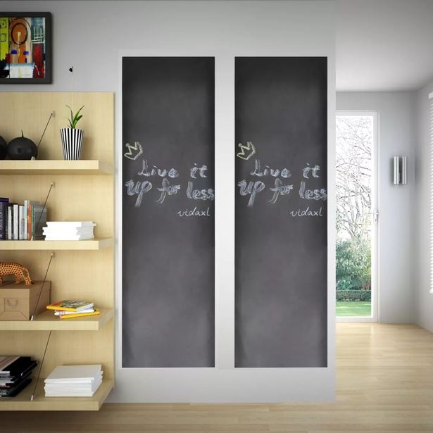 Seinätarra Liitutaulu 0 45 x 2 m 2 Rullaa Liiduilla