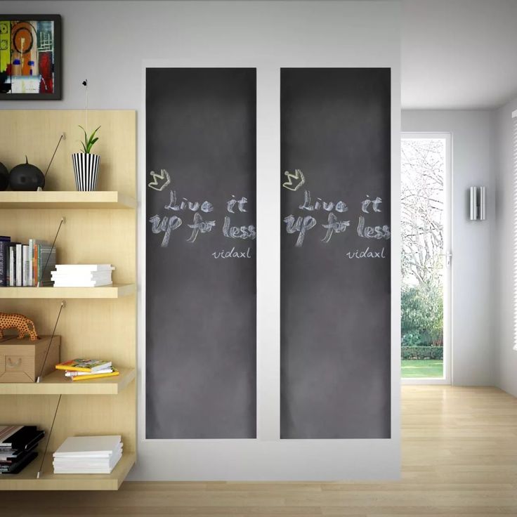 Seinätarra Liitutaulu 0 45 x 2 m 2 Rullaa Liiduilla
