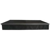 Seinämarkiisi Green Land 3x2 m 280 g, harmaa