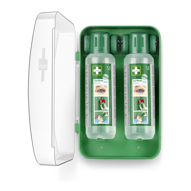 Silmänhuuhtelukaappi Cederroth, 2 x 500 ml