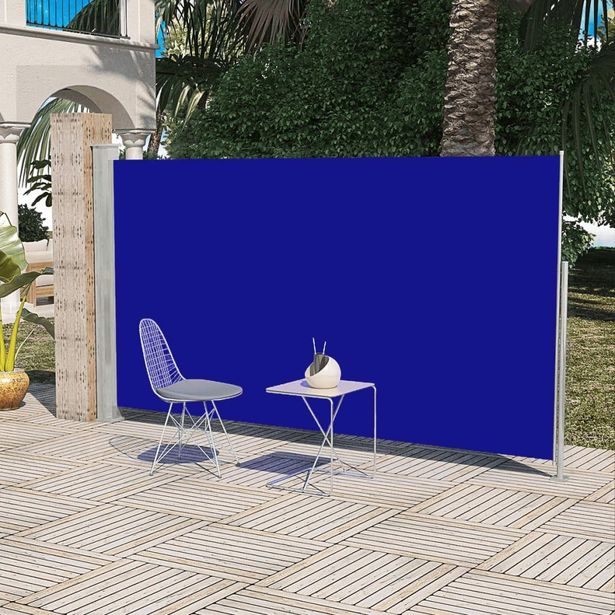 Sivumarkiisi terassille 160 x 300 cm sininen_1