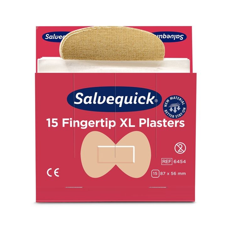 Sormenpäälaastari Cederroth Salvequick, 6 x 15 kpl