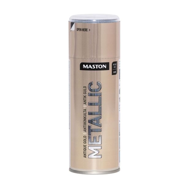 Spraymaali Maston Metallic Antiikki kulta, 400ml