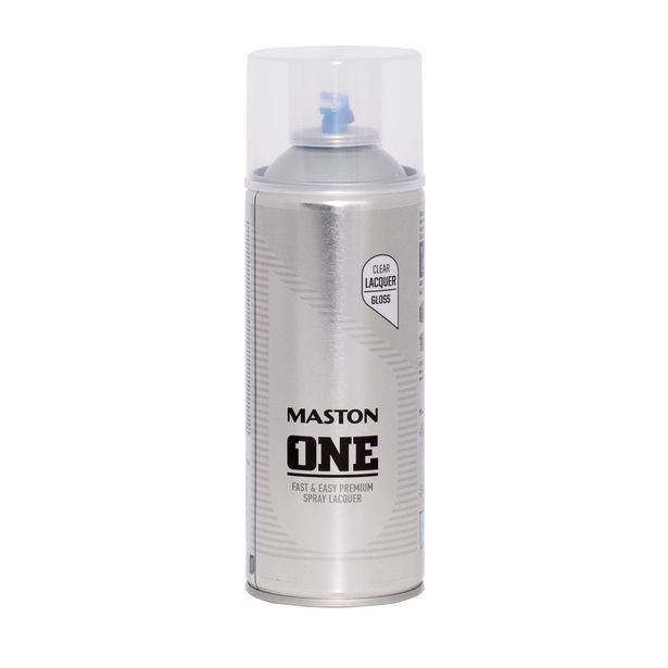 Spraymaali Maston ONE Kiiltävä Lakka, 400ml