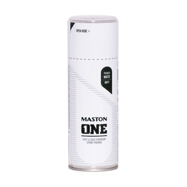 Spraymaali Maston ONE Pohjamaali 400ml, eri värejä