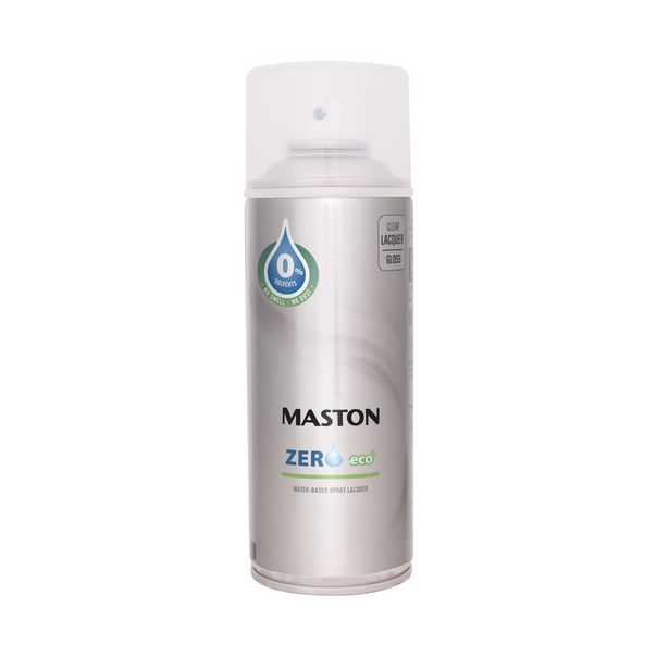 Spraymaali Maston Zero Kiiltävä lakka, 400ml