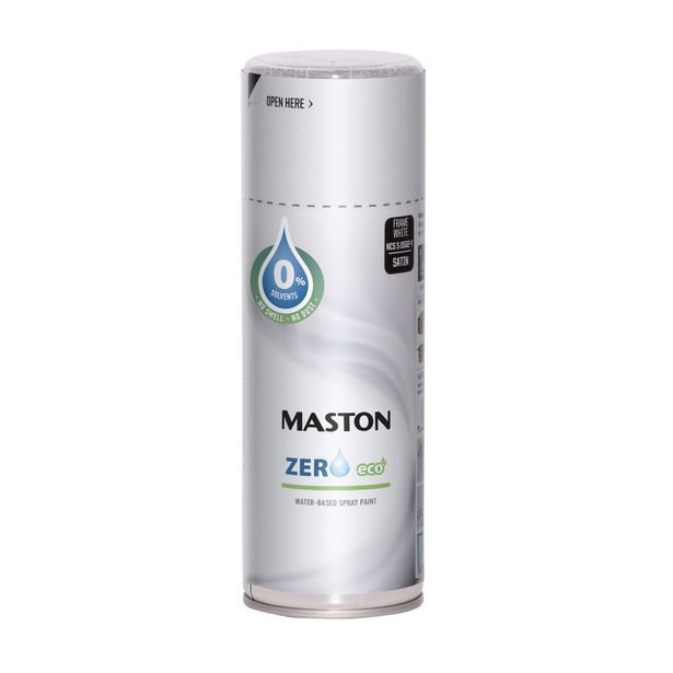 Spraymaali Maston Zero Listavalkoinen NCS S 0502-Y, 400ml