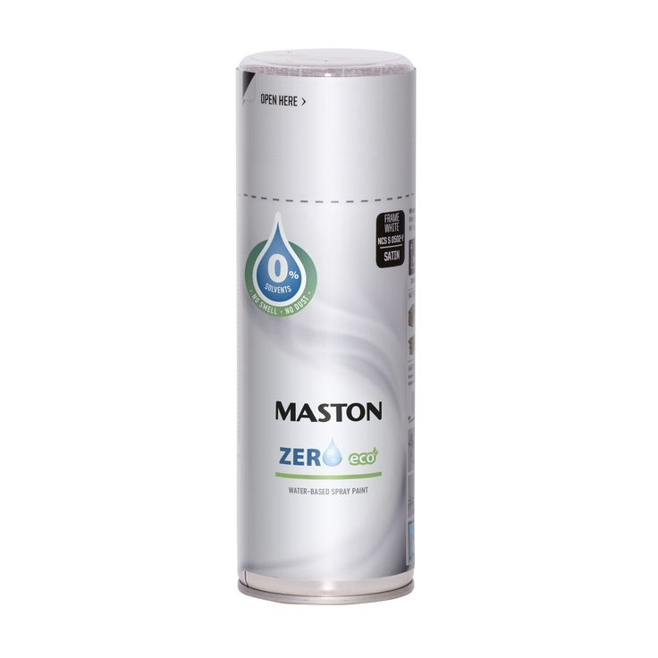 Spraymaali Maston Zero Listavalkoinen NCS S 0502-Y, 400ml