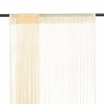 String-verhot 2 kpl 140x250 cm kerma