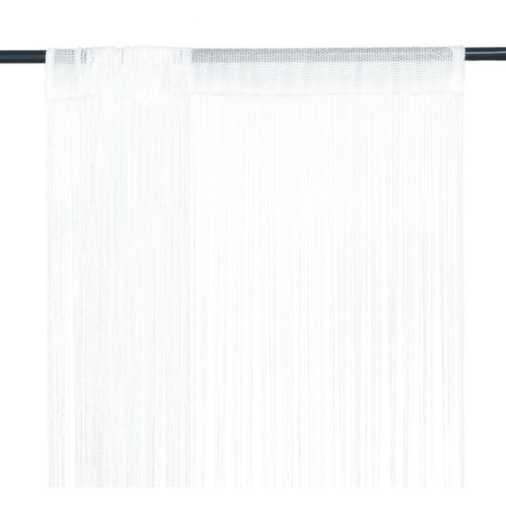 String-verhot 2 kpl 140x250 cm valkoinen_1