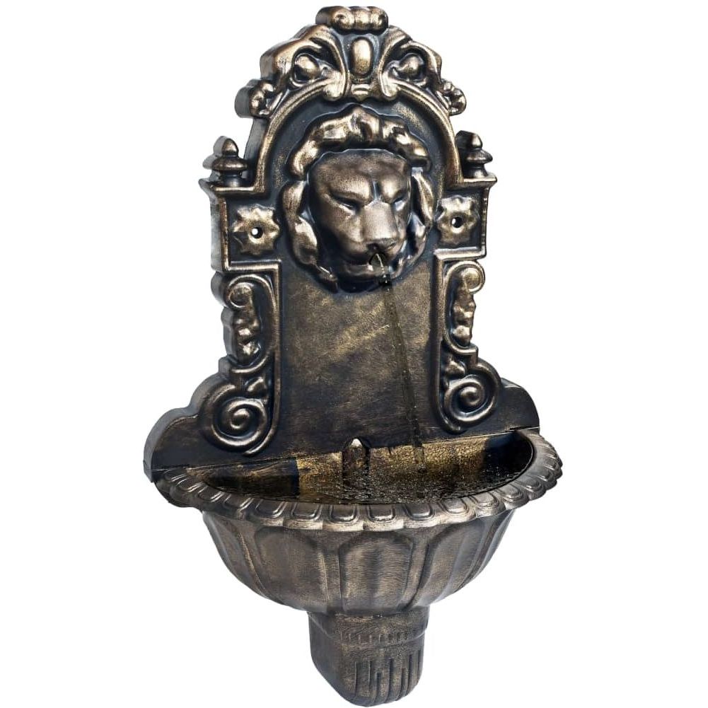 Suihkulähde leijonan pää pronssi