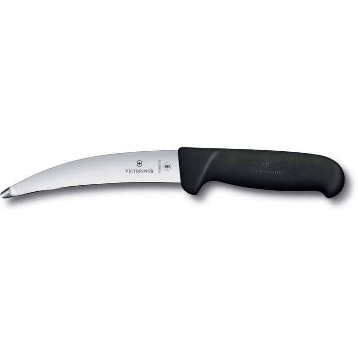 Suolistus avausveitsi Victorinox Fibrox 15cm musta