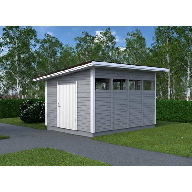 Roskakatos Timburg RK13, mm, 13.1m², puuvalmis