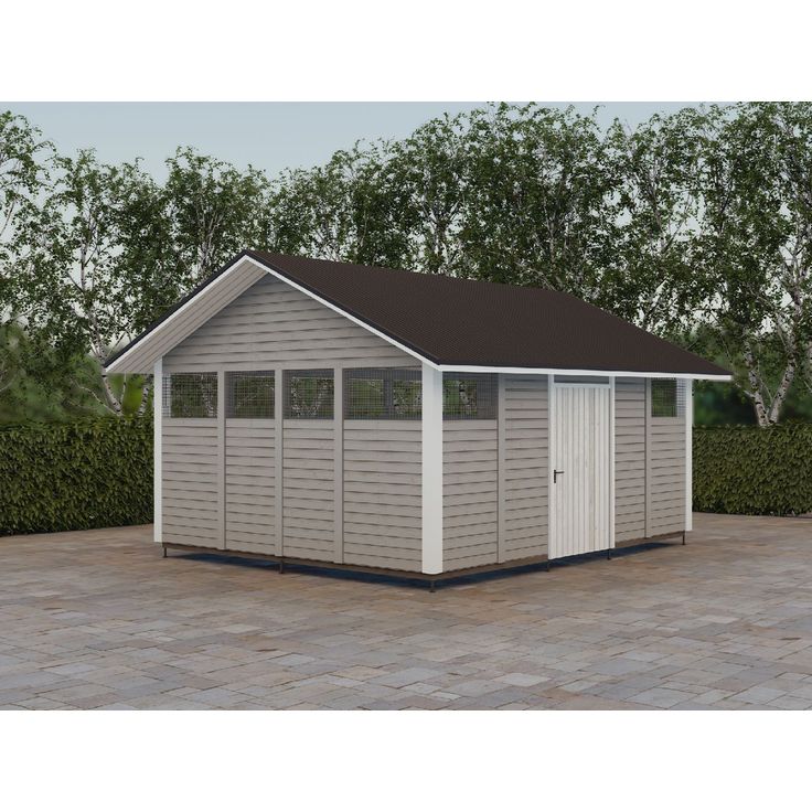 Roskakatos Timburg RK21, mm, 19.5m², puuvalmis