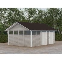 Roskakatos Aarni RK25V, 6040x4236mm, 25.6m², puuvalmis