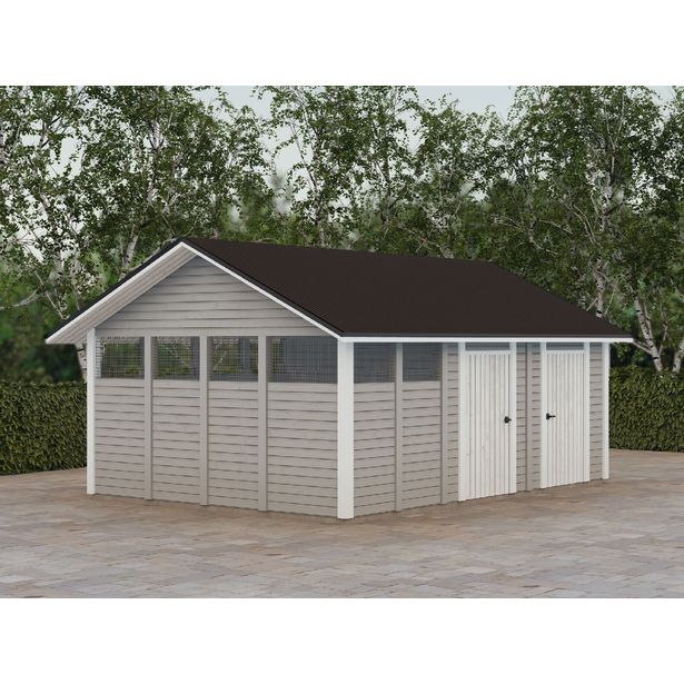 Roskakatos Timburg RK25V, mm, 25.55m², puuvalmis