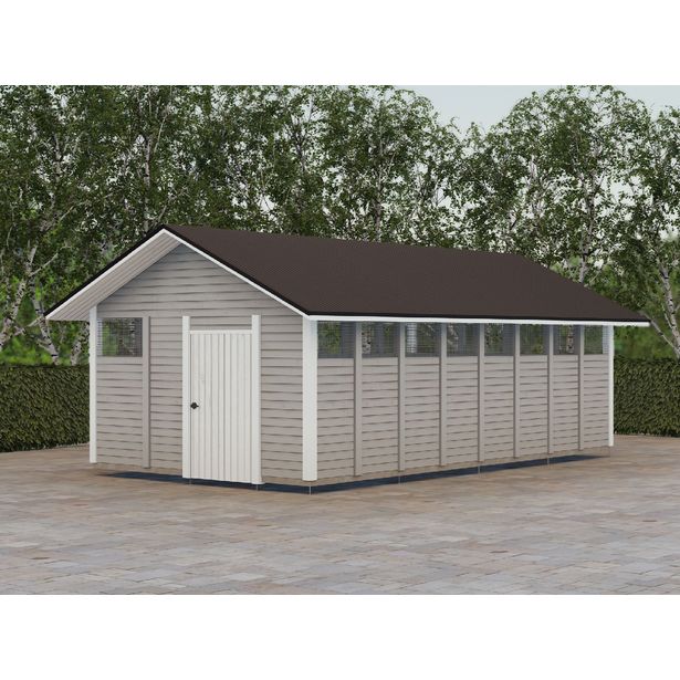 Roskakatos Timburg RK34, mm, 34m², puuvalmis
