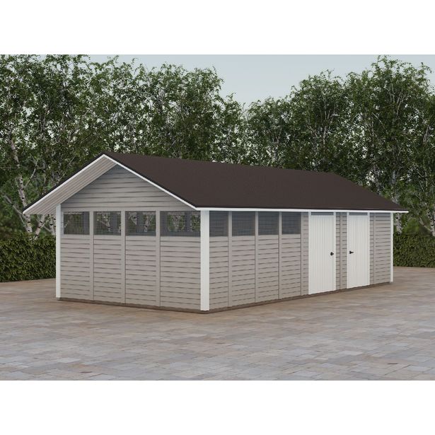Roskakatos Timburg RK38V, mm, 38.3m², puuvalmis