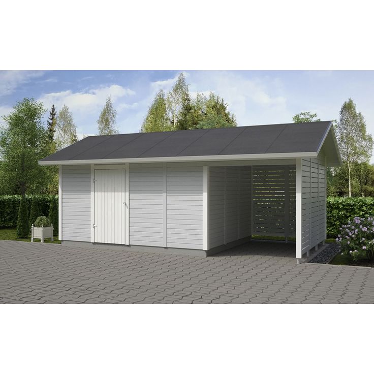 Elementtivarasto Aarni E10M, 6040x3180mm, 19.2m², puuvalmis