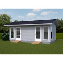 Aitta Aarni E12, 6040x3180mm, 19.21m², puuvalmis