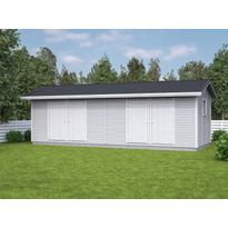 Elementtivarasto Aarni E14, 8040x3180mm, 25.56m², puuvalmis