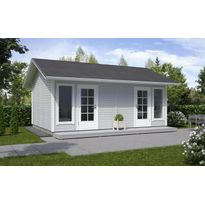 Aitta Aarni E17, 6040x4240mm, 25.61m², puuvalmis