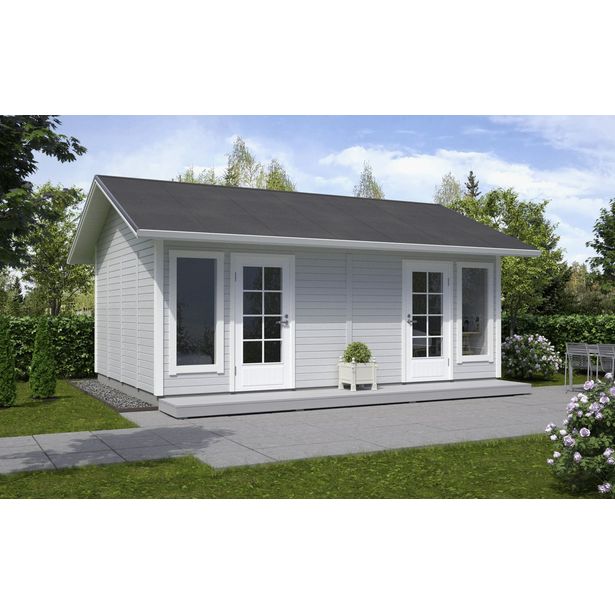 Aitta Aarni E17, 6040x4240mm, 25.61m², puuvalmis