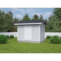 Elementtivarasto Aarni E7, 3040x2140mm, 6.51m², puuvalmis