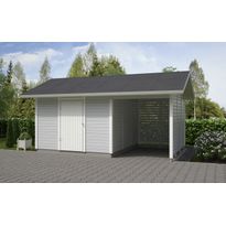Elementtivarasto Aarni E9M, 5040x3180mm, 16.02m², puuvalmis