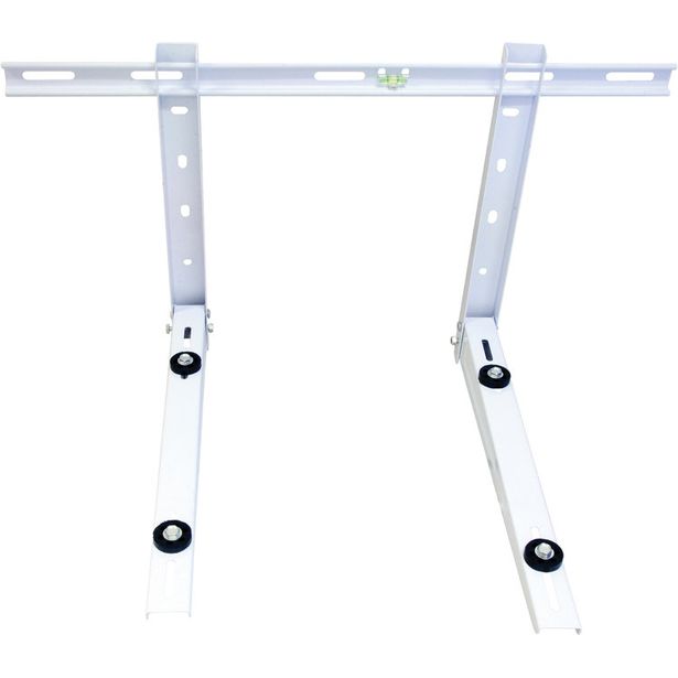 Ilmalämpöpumpun seinäteline Strong Line, 90+90kg, 465x550x800mm, vaakatuella