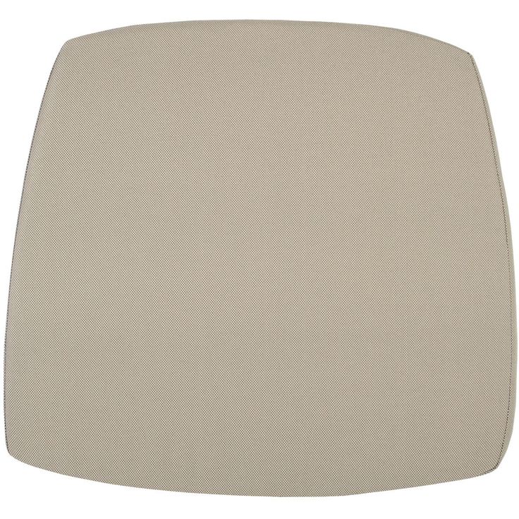 Chair pad WICKER-1, 47x47xH5cm, beež