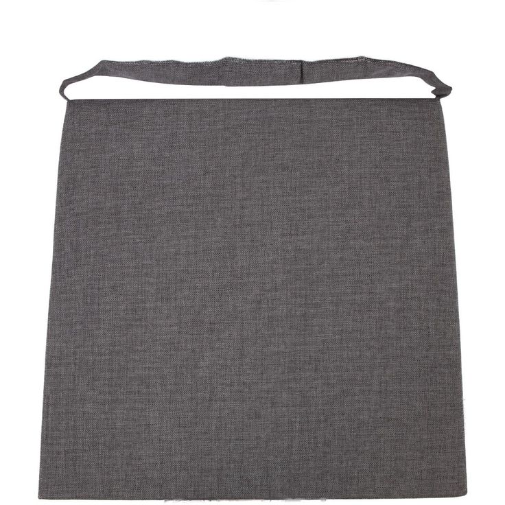 Cushion for chair WICKER 2-3, 48x63x3cm, dark grey