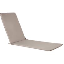 Aurinkotuolin pehmuste Home4You OHIO vedenpitävä, 55x190x2,5 cm beige