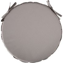 Istuintyyny Home4You OHIO vedenpitävä, Ø39x2,5 cm beige Ø38xK2,5 cm