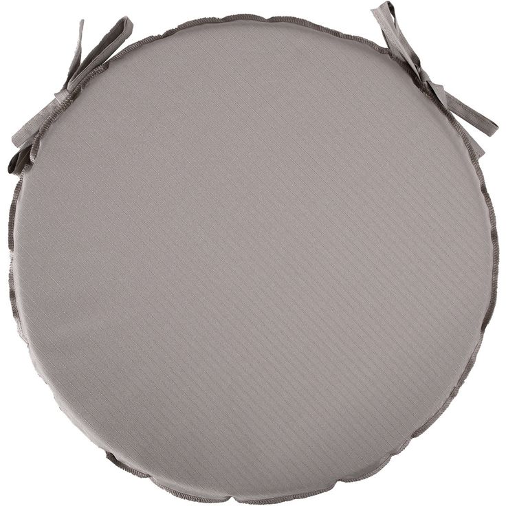 Chair pad OHIO waterproof, D38xH2,5cm, beige
