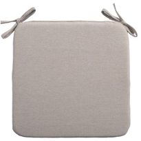 Tuolin pehmuste Home4You SIMPLE beige 39x39x2,5 cm